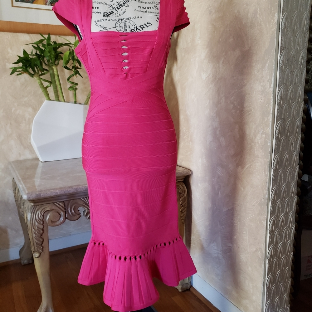 Pink dress